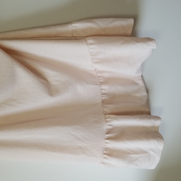 NWT Free People Pink One Shoulder Tie Tunic Top - Size Small - Picture 3 of 11